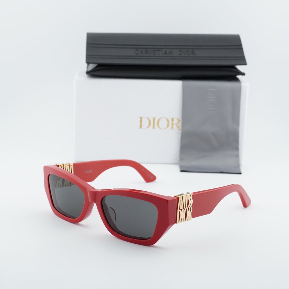Dior MISSDIOR S1F 35A0 Square Sunglasses - Red/Brown